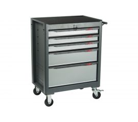 Инструментальная тележка (5 секций, серая, на колесах) JTC-S1065 