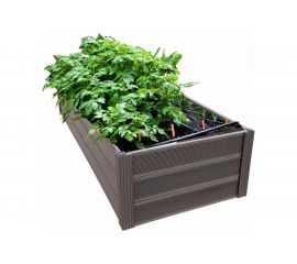 Грядка из ДПК УЛИЧНЫЕ ЛЕСТНИЦЫ Патио 3 44x200x100 см GRD-3-2010 