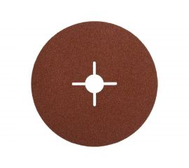 Круг шлифовальный ПРОФИ фибровый (5 шт; 180х22 мм; P24) для УШМ Зубр 35585-180-024 