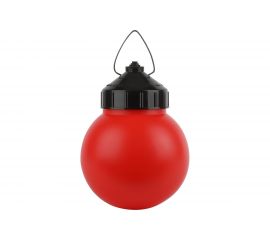 Подвесной светильник ЭРА НСП 0160003 Гранат полиэ��илен IP44 E27 max 60Вт шар красный Б0052012 