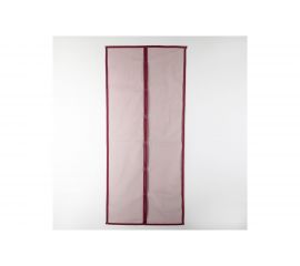 Антимоскитная сетка СИМАЛЕНД 90x210 см, на магнитах, цвет бордовый 4095240 