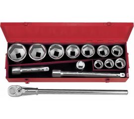 Набор 6-гранных головок и аксессуаров AmPro 1 дюйм, 14 предметов T45762 