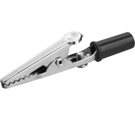 Зажим ОНЛАЙТ OAC-15A-53-B25 крокодил черный 15А упаковка 25шт 80847 