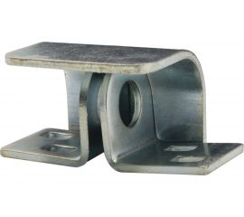 Противовзломная проушина с защитной накладкой Левша цинк, левая У4-9750.Цл 