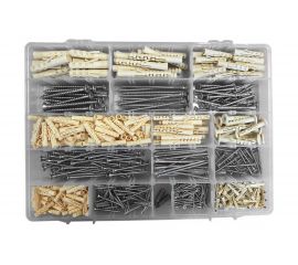 Набор распорных дюбелей и шурупов ЕВРОПАРТНЕР КРЕПИСАМ N 0099 