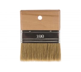 Кисть для штукатурки Лазурный берег смешанная щетина, 100мм 501100 