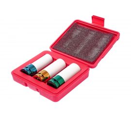 Набор ударных головок для литых дисков 17-19-22мм L=87мм 3шт JTC-3304A 