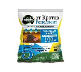 Средство от кротов Biogryadka репеллент, 100 г 4627096420015 