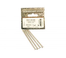 Винт с потайной головкой ЕВРОПАРТНЕР DIN 965 5х70 нержав. сталь 4 шт. G2 2570 1 