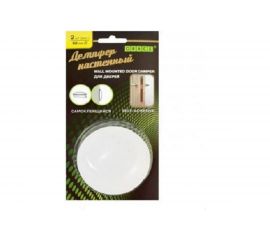 Настенный демпфер GRACE ПВХ d60, 2 шт. белый УТ000029386 