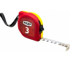 Рулетка с фиксатором КЕДР 3м х 16мм 092-0316 28878 