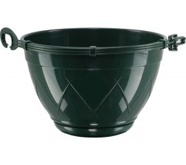 Горшок SANTINO Лилия подвесная 4 л, 23х14 см, зеленый 049186 