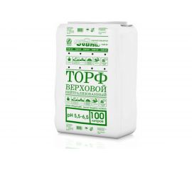 Нейтрализованный верховой торф Двина 100 л СС_Торф_Зеленый_100 