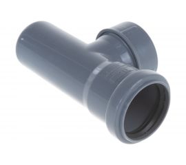 Канализационная ревизия RTP 50 мм, серая 11372 