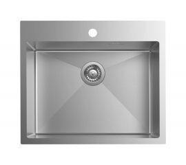 Мойка из нержавеющей стали IDDIS Haze сатин, 590х510 HAZ59S0i77 