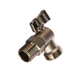 Кран НН 1/2х3/4 для подключения стиральных / посудомоечных машин Uni-Fitt 181N2300 