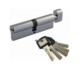 Цилиндровый механизм НОРА-М ЛПУВ-100 50-50 хром Х 7188 