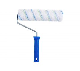 Валик 250 мм, ворс 12 мм, D - 48 мм, D ручки - 8 мм СИБРТЕХ Водные краски 80137 