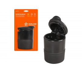 Прорезиненная пепельница с крышкой Airline Элит AAT-03 
