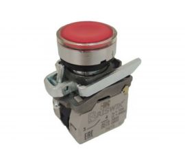 Выключатель Briswik КМЕ 4611м-Л 220В красный IP65 УХЛ2 10А 1но 1нз aB-EB-5Ai-7221 