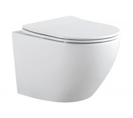 Подвесной унитаз Aquanet Cetus 2.0 W с сидением, с Rimless 00243541 