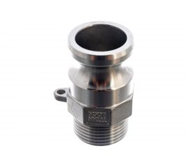 Камлок тип F (ниппель; наружная резьба BSP; 25 мм-1""; нержавеющая сталь) TITAN LOCK TL100FSS 