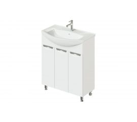 Напольная тумба с раковиной ИТАНА Nrava Aqua Адель 75 750х450х870 11246 