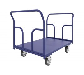 Тележка RUSKLAD платформенная с двумя ручками ТПД 10 (800x1800) d200мм 