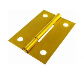 Карточная петля Левша 30х45 мм, золото, 2 шт У8-3859.З 