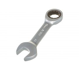 Гаечный ключ Thorvik CSRW17 комбинированный трещоточный короткий, 17 мм 53526 