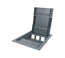 Напольный лючок на 6 модулей KOPOS 45х45 KOPOBOX 57_LB 