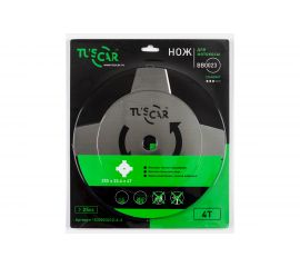 Нож для мотокосы BB0023, Standart, 255x25,4x4T, Multi TUSCAR 1030023212-4-2 