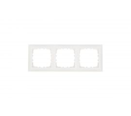 3-постовая рамка LK Studio белый 864304-1 