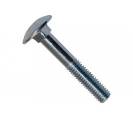 Мебельный болт с квадратным подголовком Метизный двор 6x50 DIN 603, 100 шт. 4607159066206 