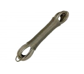 Шнур бельевой Рыжий кот металл, 15 м, суперпрочный 171168 