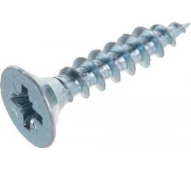 Потайной универсальный шуруп Метизный двор 6,0x30, белый, 9 шт. 4690441019332 