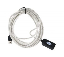 Удлинительный активный кабель-адаптер VCOM USB2.0-repeater Am-Af, 5м VUS7049-5M 
