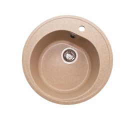Кухонная мойка GranAlliance GA-10 песочный GA-10-302 