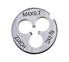 Плашка М 4 х0.7 9ХС HORTZ 203985 