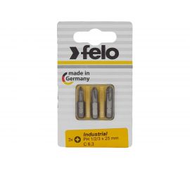 Набор бит PH1/PH2/PH3 3 шт. Felo 02293116 