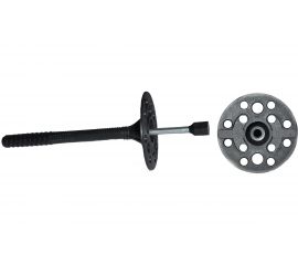 Дюбель для теплоизоляции с оц. гвоздем и термоголовкой INTERFIX 10x200, 500 шт. 19848 