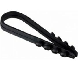 Дюбель-хомут для круглого кабеля EKF 11-18 мм черный 50 шт. plc-ncs50-11x18b 