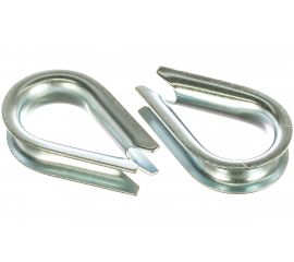 Коуш для стальных канатов КРЕП-КОМП DIN 6899 м8 40шт кск8ф 