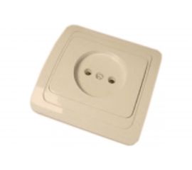 Розетка, слоновая кость 2П 10А TDM Валдай SQ1804-0107 