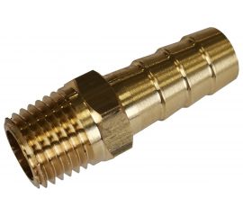 Штуцер Профитт латунный пневмо 1/4" НР х 10 мм 9276614 