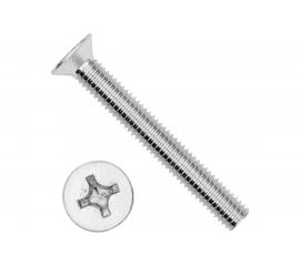 Винт BEFAST DIN 965, потай, покрытие цинк, М4х35, 50 шт. 965F0403550S 