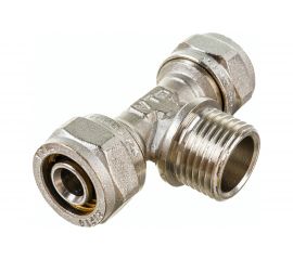 Тройник 16х1/2"х16 Valtec 684 