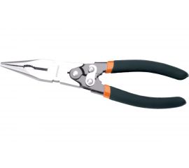 Тонкогубцы с двойным рычажным механизмом Кратон Double Force 200мм 2 12 01 009 