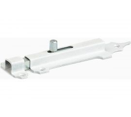 Задвижка-шпингалет №2 Делга (средний; белый) Г806 