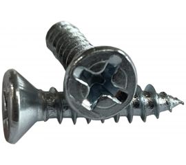 Саморез ZAMETAL 4,2х50 с потайн. гол., крест. шлиц, DIN 7982, оц., 500 шт ZA101555 